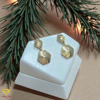 Bông tai vàng màu (mã BT 92612)